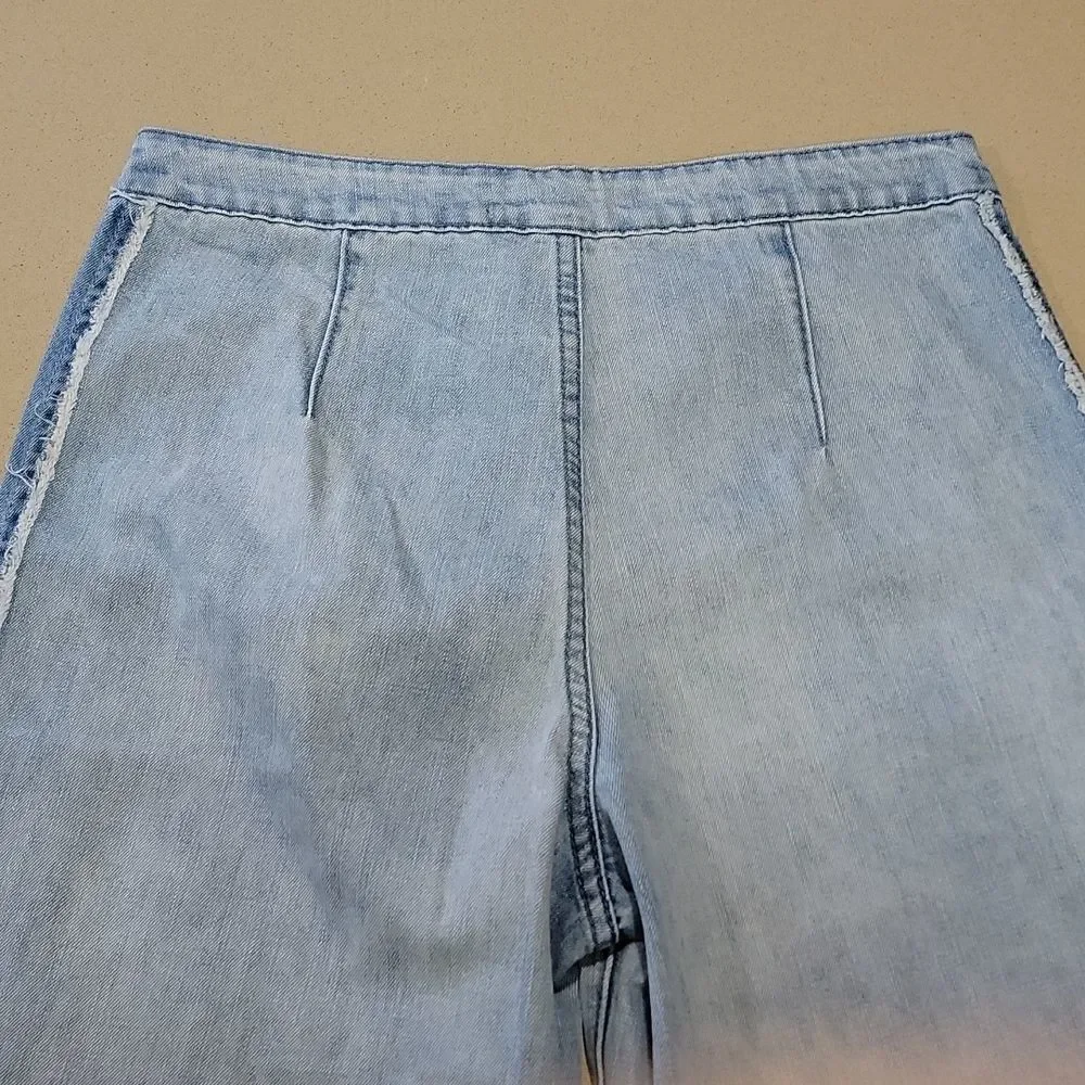 DO+BE High Waisted Wide Leg Cropped Jeans - Picture 7 of 16